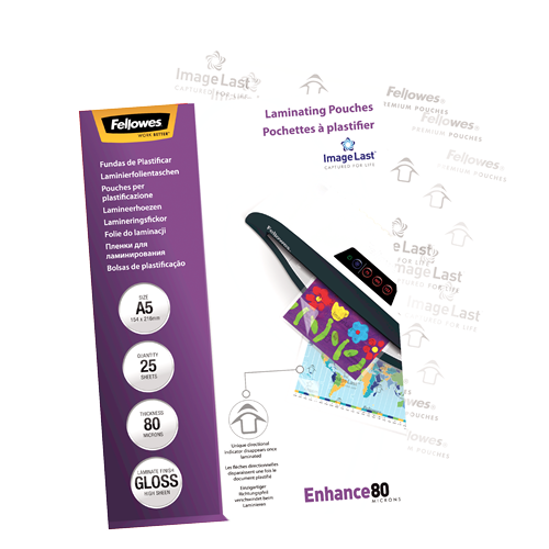 ImageLast A5 80 Micron Laminating Pouch - 25 pack