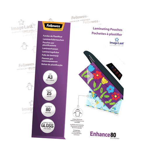 ImageLast A3 80 Micron Laminating Pouch - 25 pack