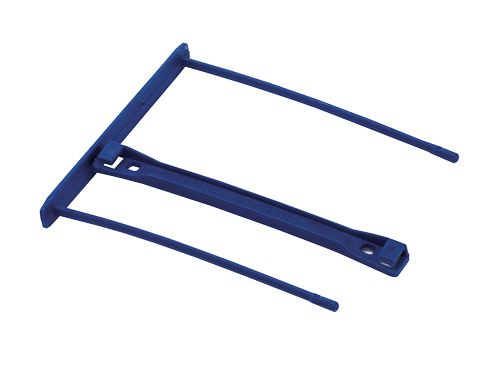 Clips pour archives avec poignée de transfert - 100 mm - Bleu - 50 pk