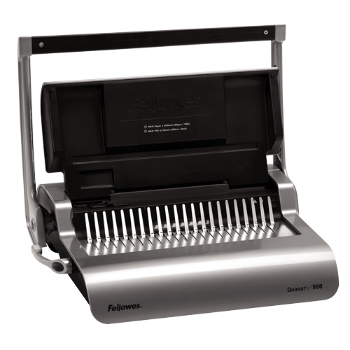 Quasar™+ 500 Comb Binding Machine w/ Starter Kit
