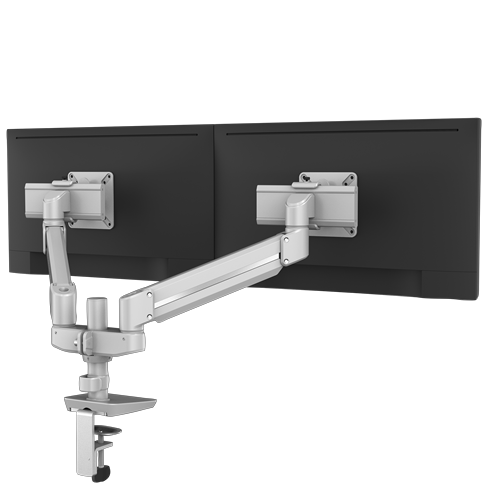 Sena Series Dual Motion + Slider Monitor Arm, Silver__SENA-SIL-EX2MS.png