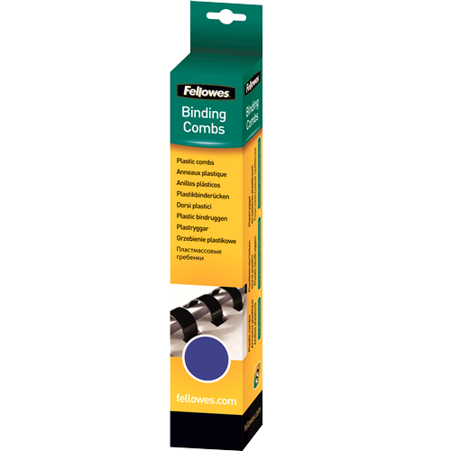 Plastikbinderücken 10mm - blau
