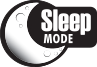 Grâce au Sleep mode, la machine s'éteint après 2 minutes d'inactivité