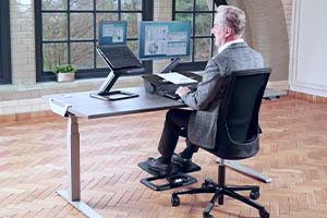 The benefits of good posture at work