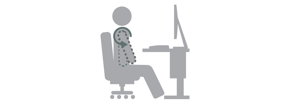 Six exercices ergonomiques faciles à faire au bureau pour soulager les troubles musculosquelettiques 