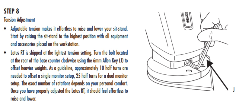 Lotus™ RT Sit-Stand Desk Converter