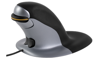 Ratón Ergonómico Penguin con cable