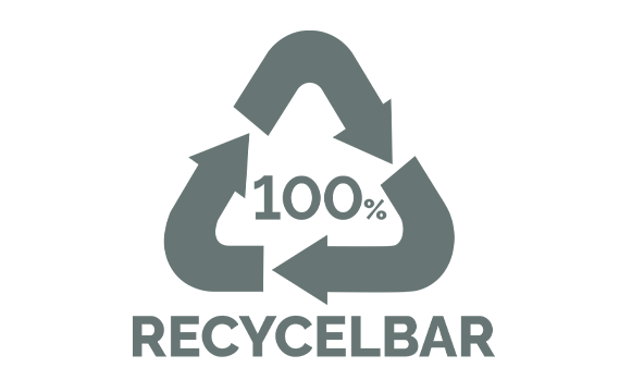 100 % recycelbar