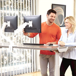 Health benefits of a standing desk