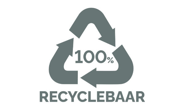 100% Recyclebaar