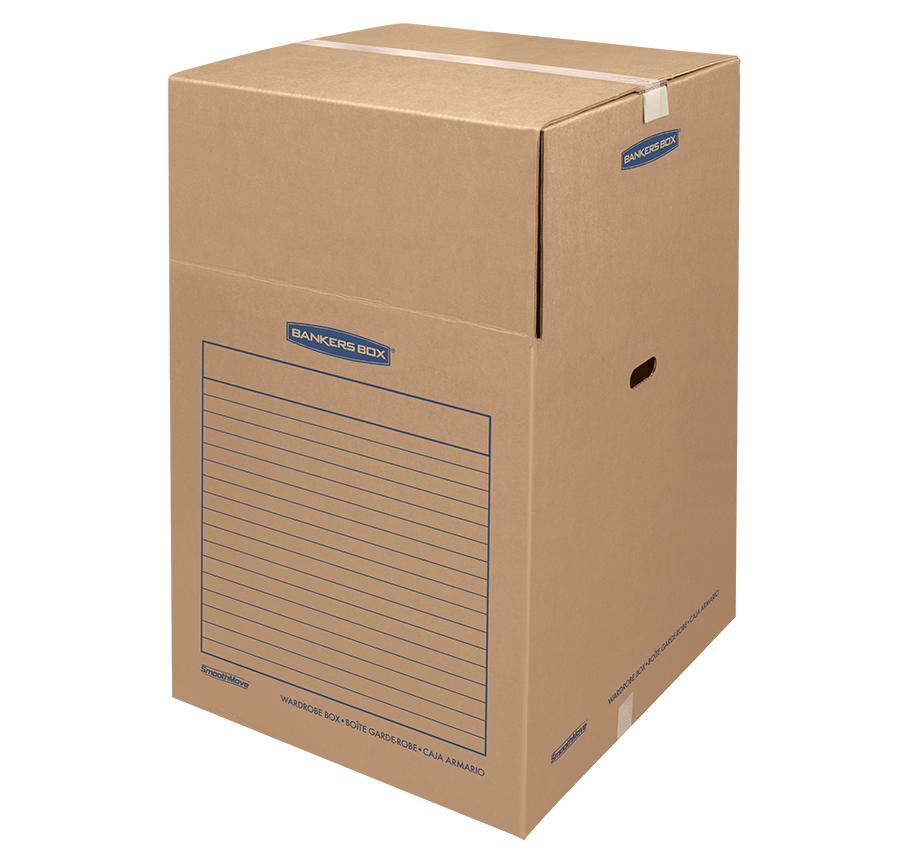 SmoothMove™ Large Wardrobe Moving Boxes